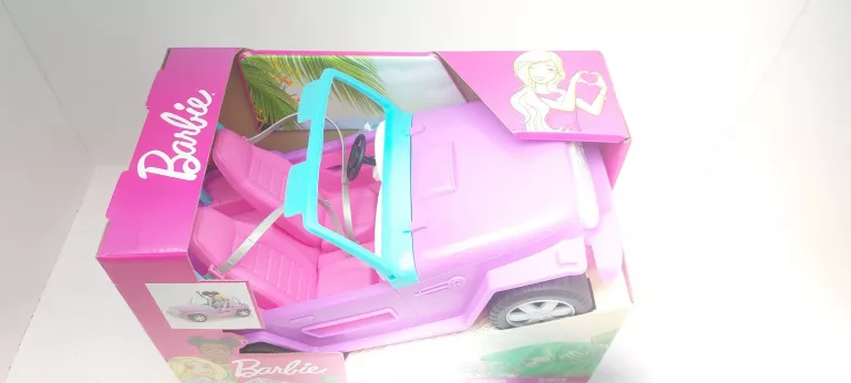 BARBIE JEEP PLAŻOWY MATTEL GMT46 KABRIOLET