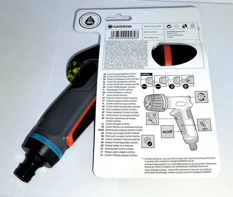 GARDENA PISTOLET DO MYCIA ECO PULSE