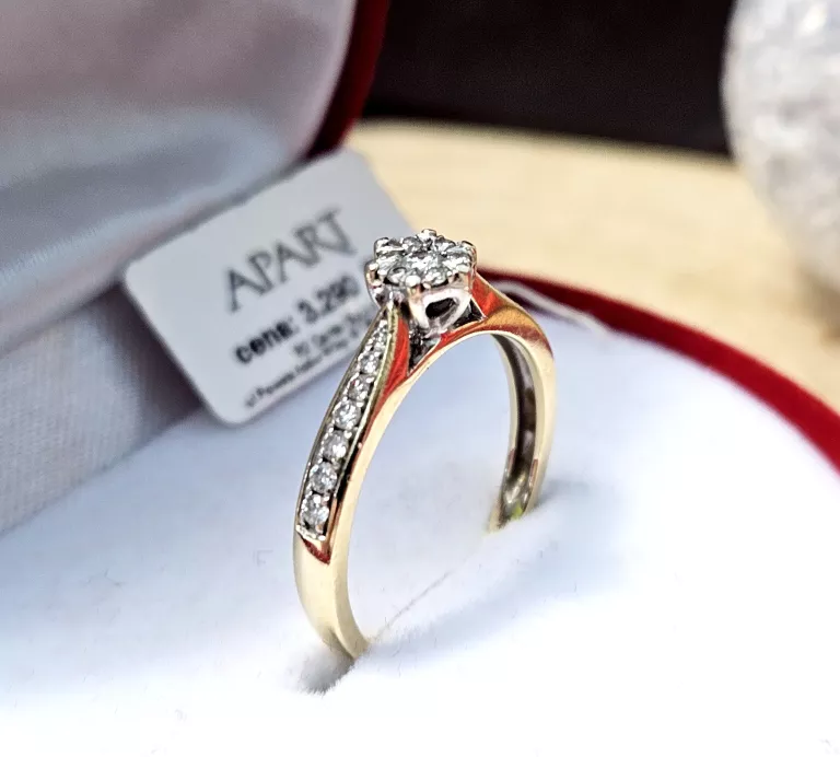 zloty-pierscionek-apart-254g-21szt-brylant-cechy-brak