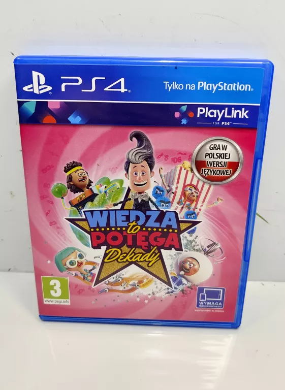 GRA NA PS4 WIEDZA TO POTEGA DEKADY