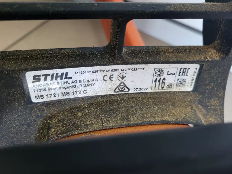 PILARKA SPALINOWA STIHL MS 172 C 3/8P GWARANCJA