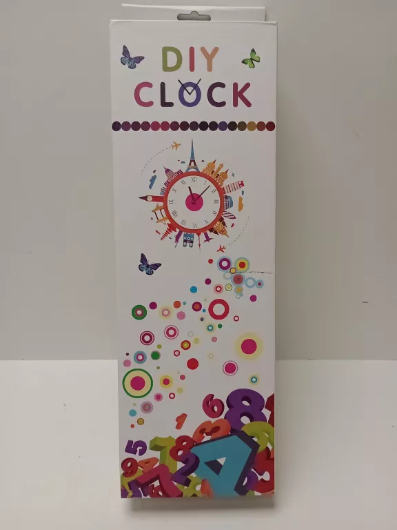 ZEGAR ŚCIENNY NAŚCIENNY DIY CLOCK