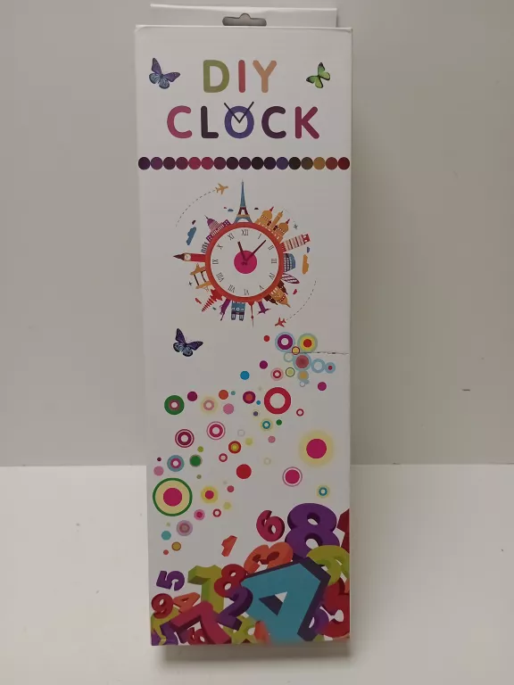 ZEGAR ŚCIENNY NAŚCIENNY DIY CLOCK