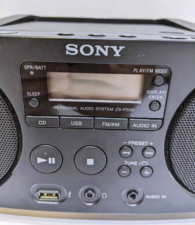 RADIOODTWARZACZ SONY ZS-PS50B