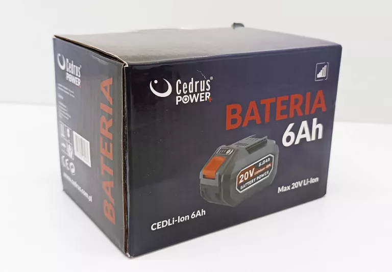 AKUMULATOR LI-ION CEDRUS 20 V 6 AH