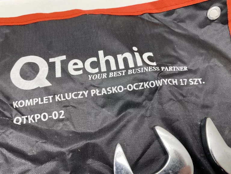 ZESTAW KLUCZY PŁASKO-OCZKOWYCH QTECHNIC 8-32MM