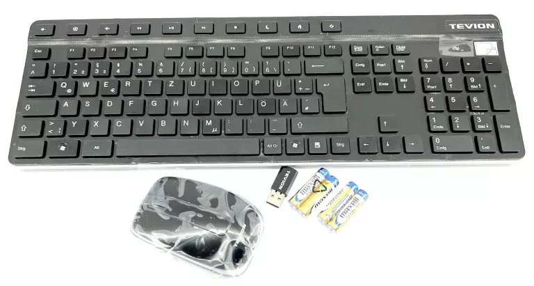 ZESTAW BEZPRZEWODOWY KLAWIATURA MYSZ P81043