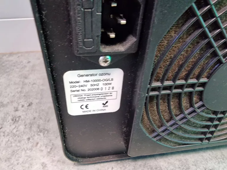 GENERATOR OZONU HM-10000-OG/LS