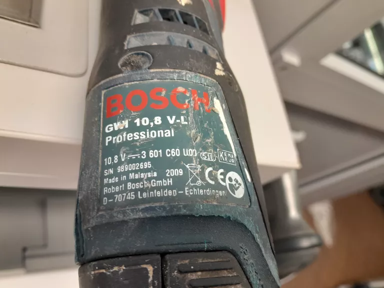 BOSCH WKRĘTARKA KĄTOWA GWI 10,8 V-LI
