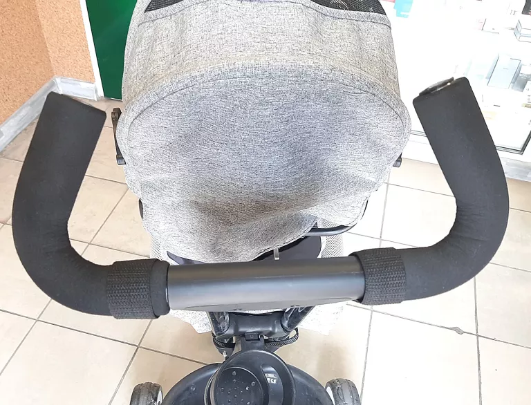 ROWEREK TRÓJKOŁOWY KINDERKRAFT ASTON SZARY