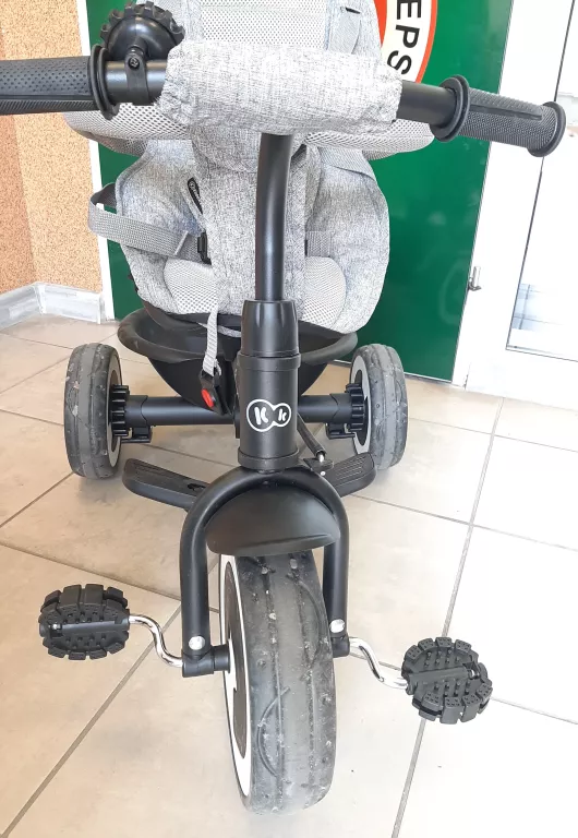 ROWEREK TRÓJKOŁOWY KINDERKRAFT ASTON SZARY