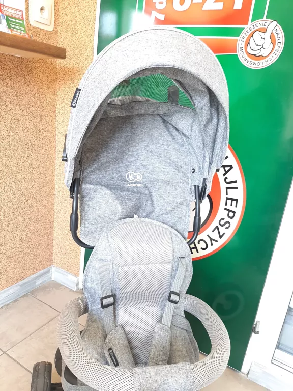 ROWEREK TRÓJKOŁOWY KINDERKRAFT ASTON SZARY