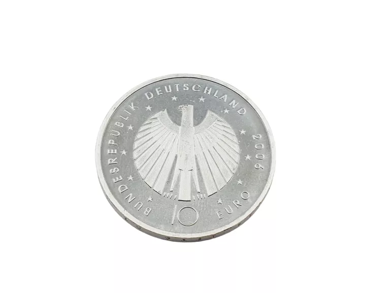 MONETA 10 EURO FIFA 2006 DEUTCHLAND 18G 925