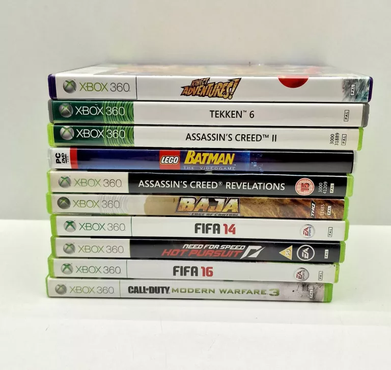 KONSOLA XBOX 360 SUPER ZESTAW