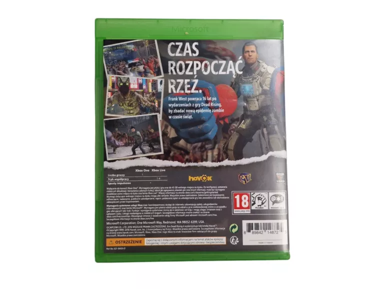 GRA NA XBOX ONE DEAD RISING 4