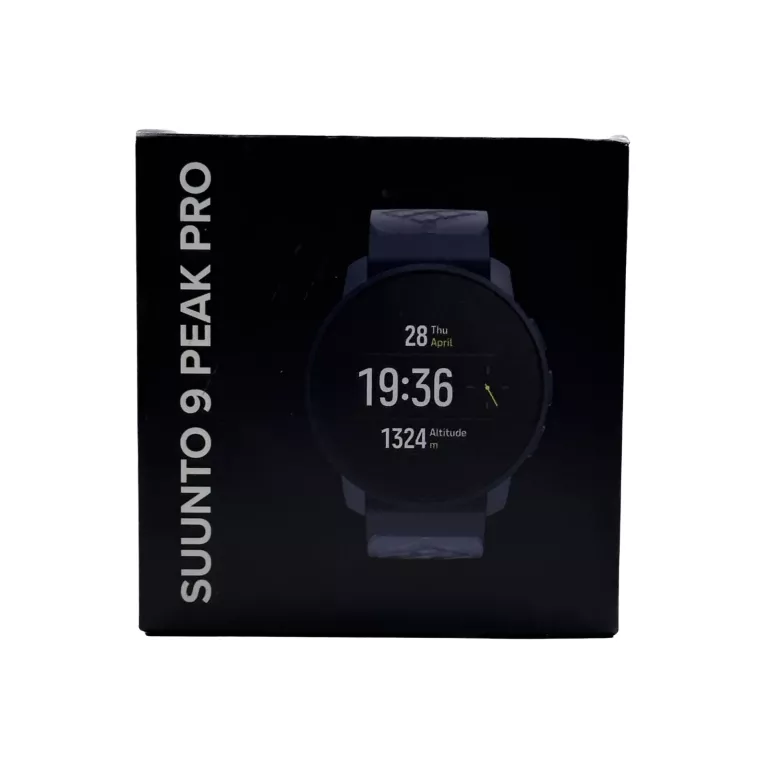 SkyBand Cinturino In Metallo Acciaio Per Suunto 9 Peak – Nero, Chiusura Pieghevole, Elegante E Robusto