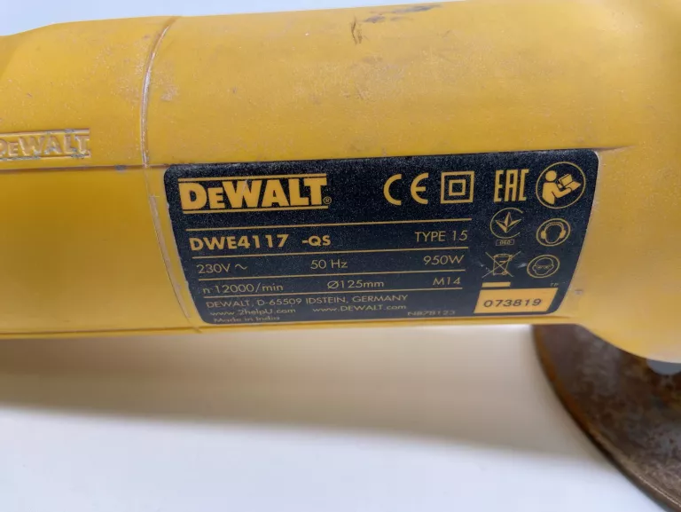 szlifierka-katowa-dewalt-dwe4117-950-w-230-v-stan-uzywany