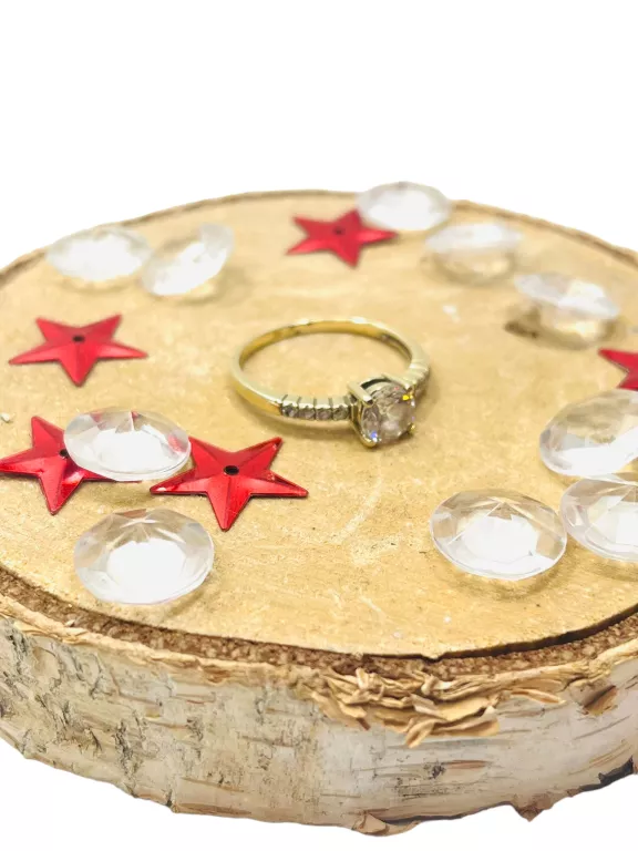 ZŁOTY PIERŚCIONEK PRÓBY 585 R.16