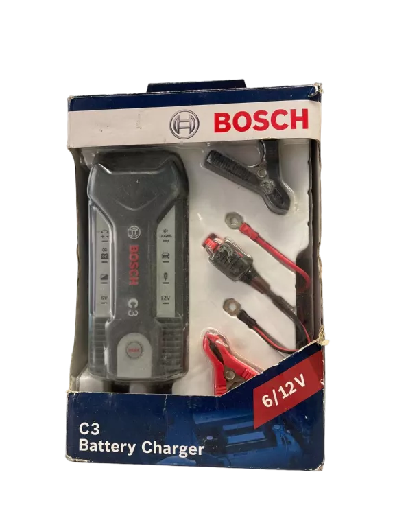 PROSTOWNIK AKUMULATOROWY BOSCH C3 6V/12V KOMPLET