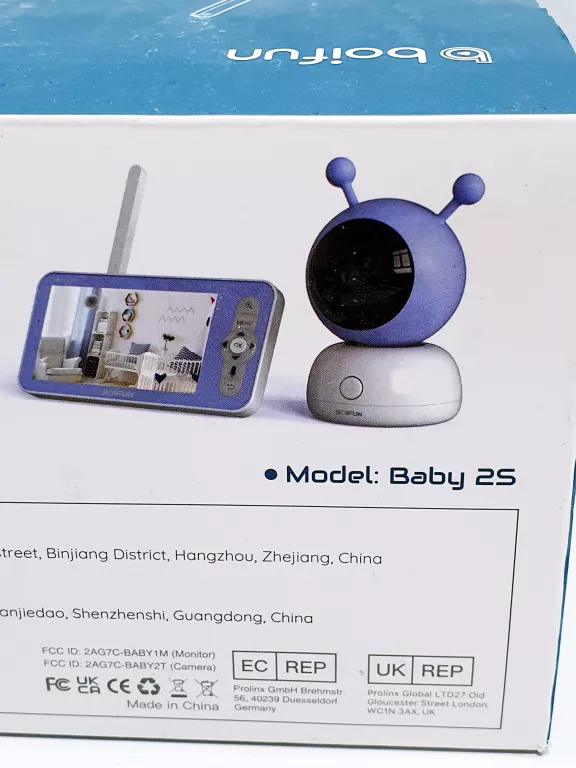 NIANIA ELEKTRONICZNA KAMERA WIFI HD OBROTOWA 1080P