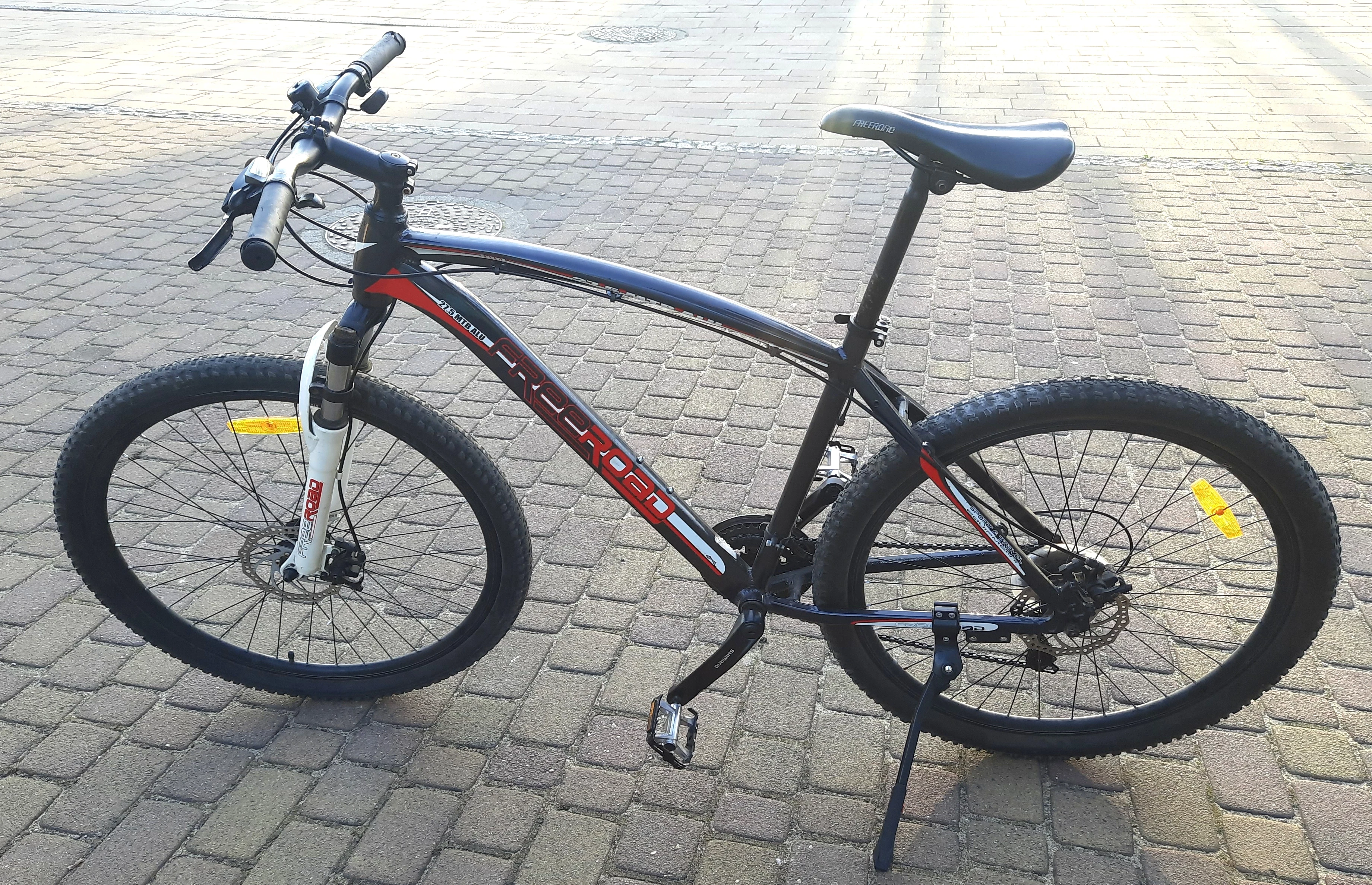 rower-freeroad-kola-275-stan-uzywany