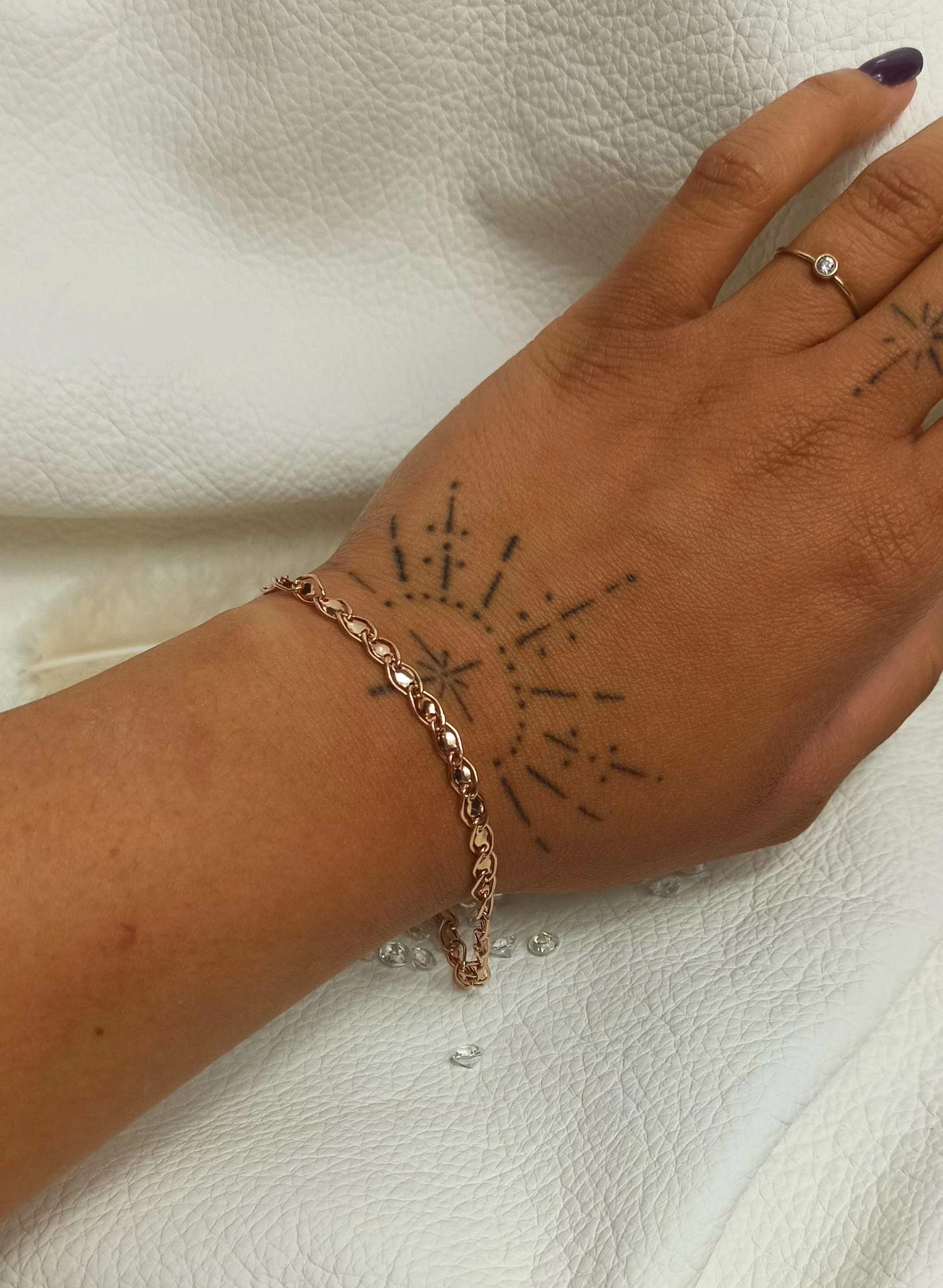 zlota-bransoletka-rozowe-zloto-p585-217g-stan-uzywany