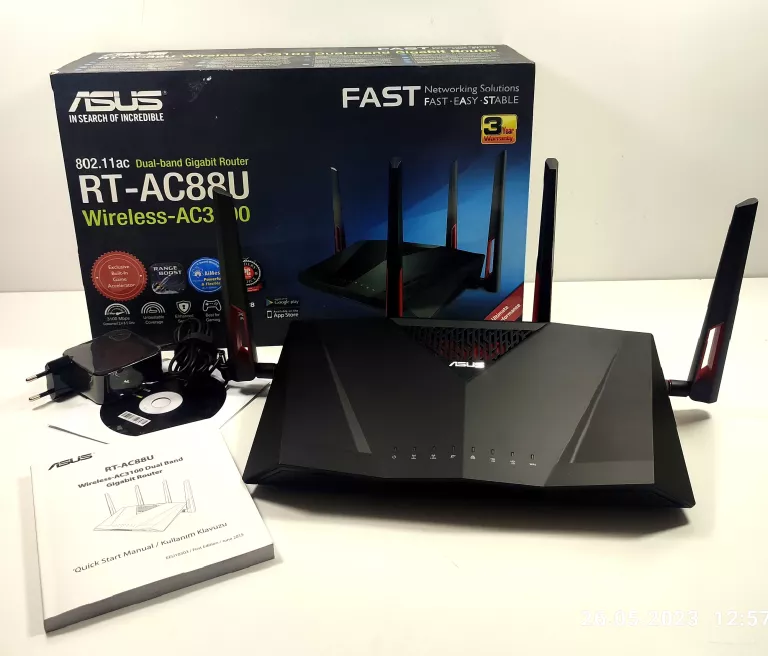 ROUTER ASUS RT-AC88U-ZADBANY