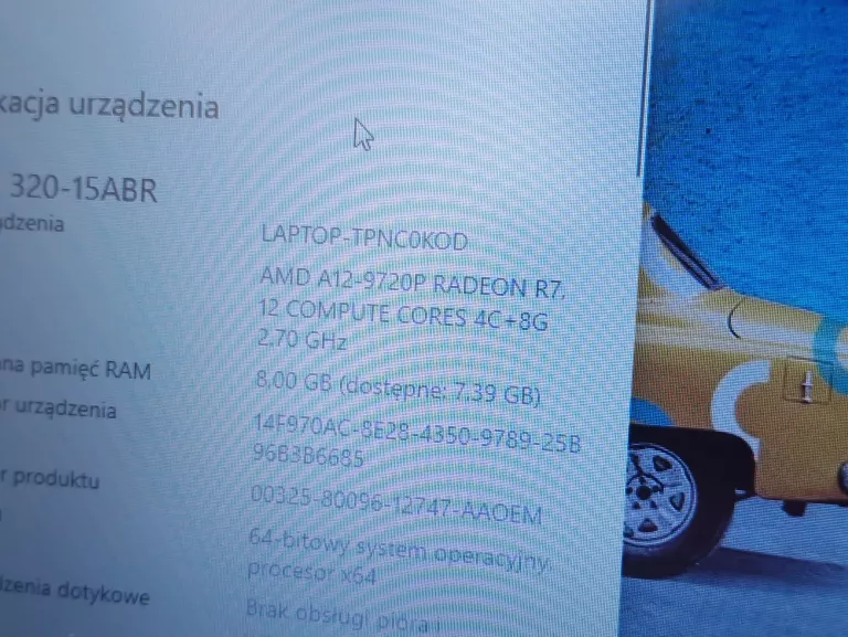 LENOVO IDEAPAD 320-15ABR AMD A12-9720P/8GB/1TB