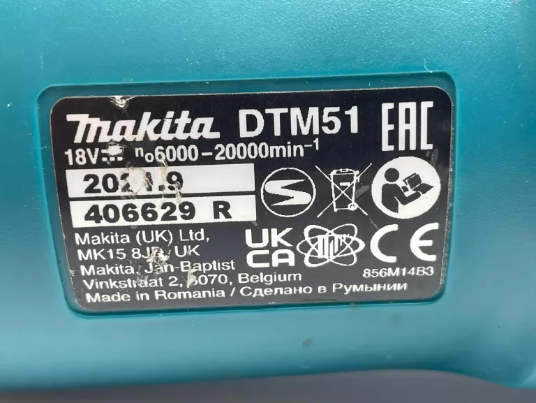 AKUMULATOROWY MULTITOOL MAKITA DTM51 18V BODY