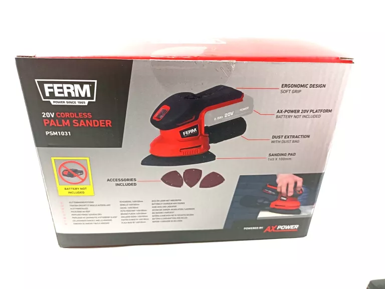 SZLIFIERKA OSCYLACYJNA FERM PSM1031