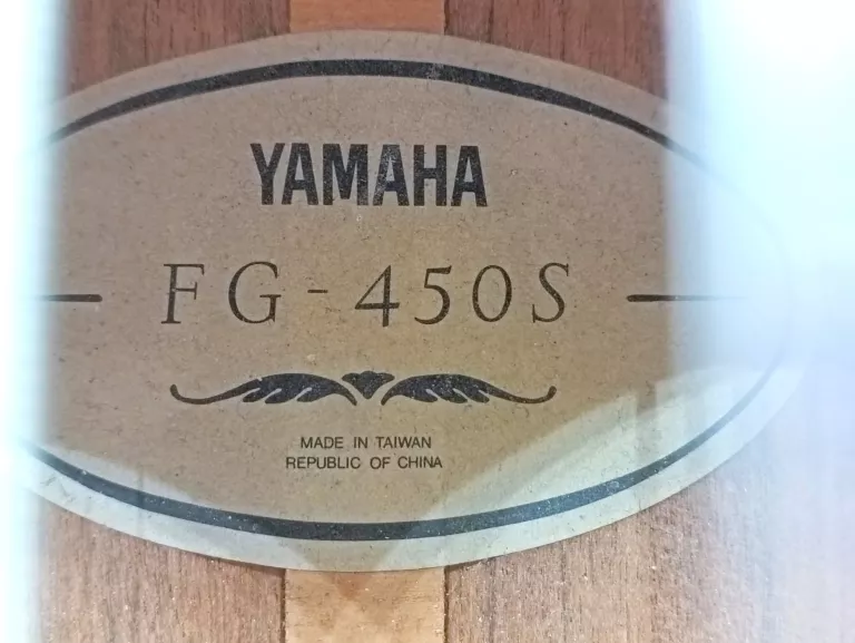 GITARA AKUSTYCZNA YAMAHA FG-450S POKROWIEC