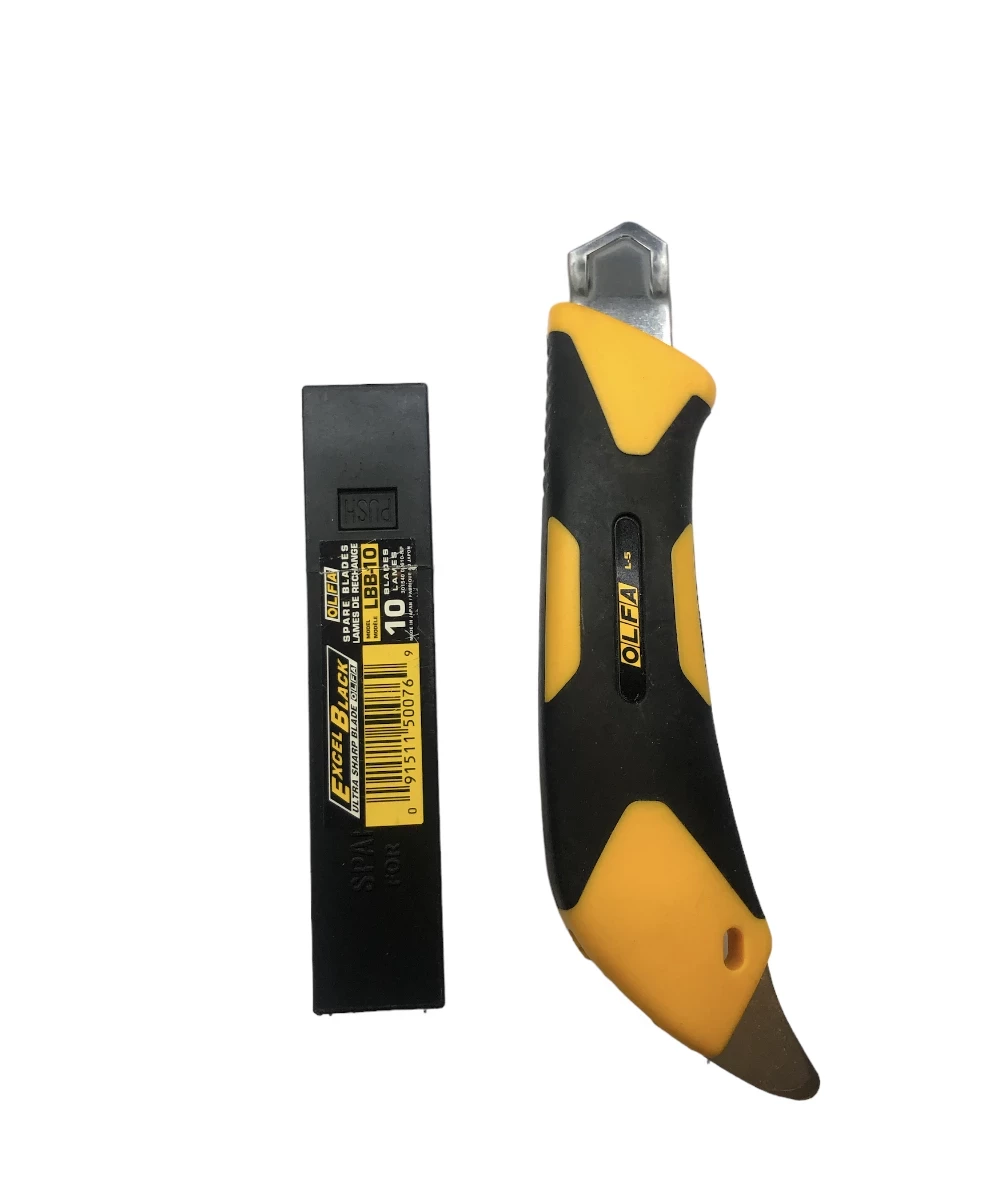 noz-do-tapet-olfa-l-5-zestaw-ostrzy-stan-uzywany