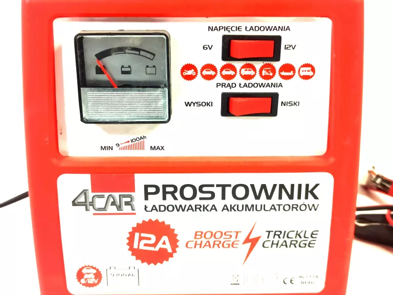 prostownik-4car-bcj-12a-3848-czerwony-stan-uzywany