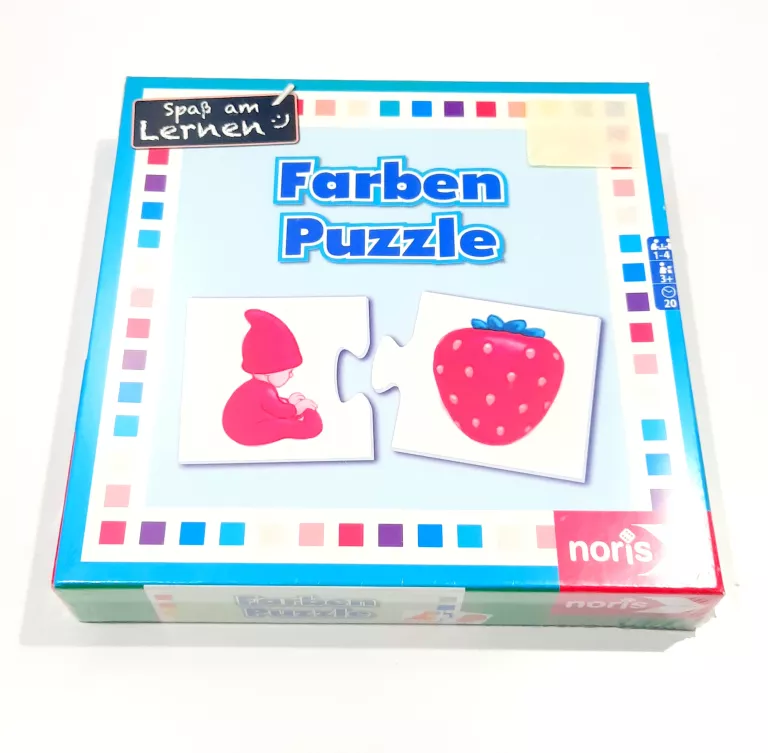 PUZZLE ŁĄCZYMY KOLORY 24 ELEMENTY NORIS