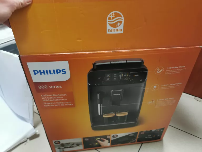 AUTOMATYCZNY EKSPRES PHILIPS SERIES 800,