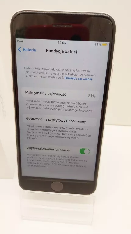 IPHONE SE 2020 64 GB 81 %