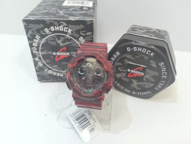 ZEGAREK CASIO G-SHOCK GA-100CM-4AER