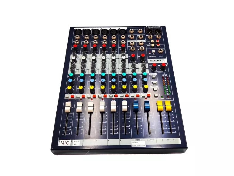 SOUNDCRAFT SPIRIT EPM 6 MIKSER FONII