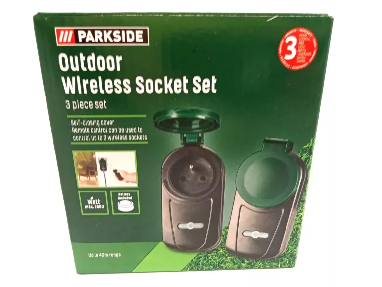 PARKSIDE ZESTAW GNIAZD RADIOWYCH TYPU OUTDOOR