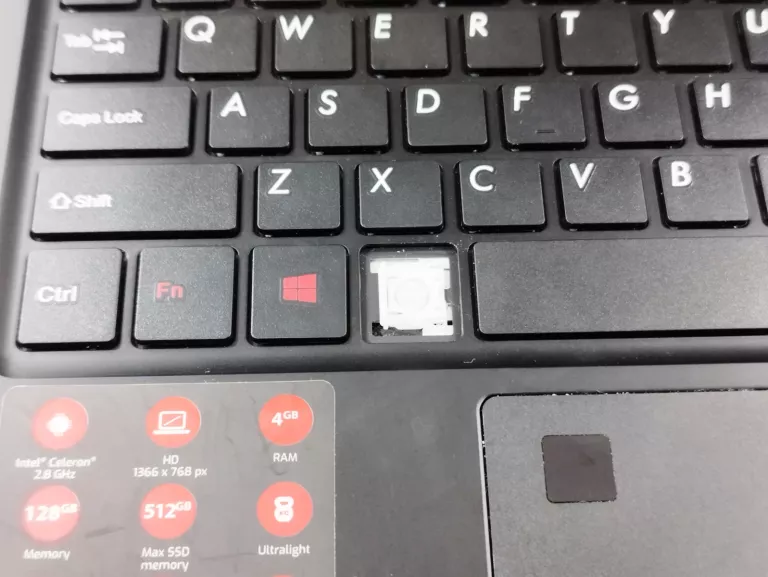 LAPTOP TECHBITE ARC 11,6 HD + ŁAD + PUDEŁKO