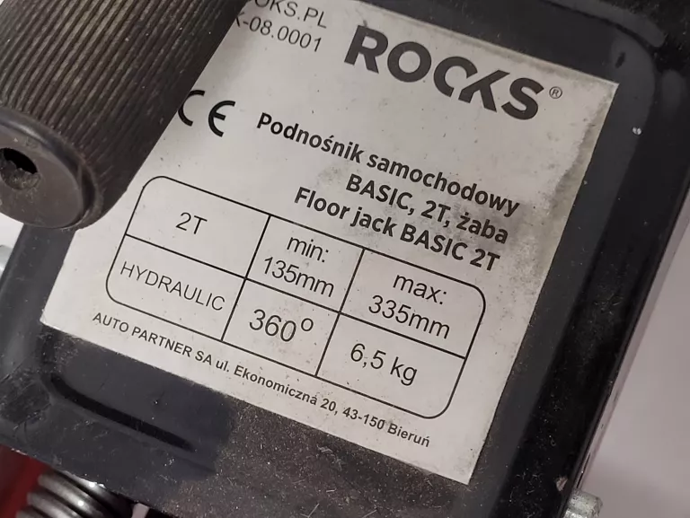 PODNOSNIK ROOKS OK-08 0001