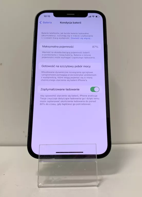 TELEFON IPHONE 12 64GB 87% POLECAM