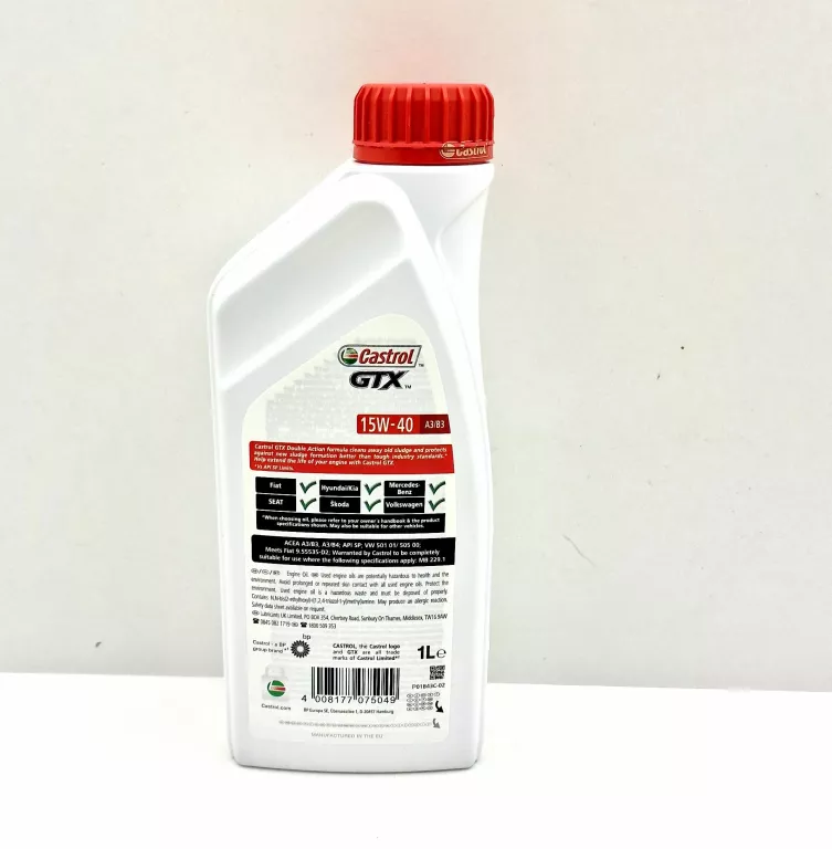 OLEJ SILNIKOWY CASTROL 15W40, 1 L