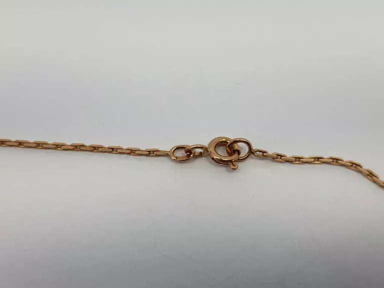 ZŁOTY ŁAŃCUSZEK PRÓBY 585 4,44 GRAM 44CM