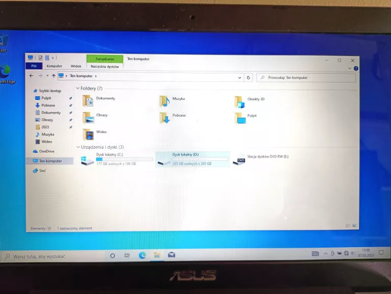 LAPTOP ASUS X555L 4/500GB GF820 I3