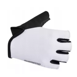 RĘKAWICZKI ROWEROWE SHIMANO XL BIAŁE