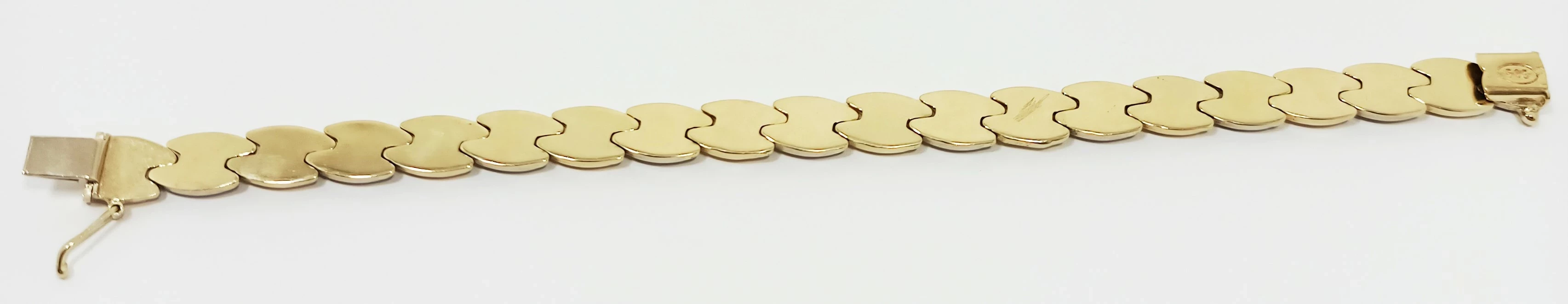 zlota-bransoletka-dmuchane-zloto-prp585-19-cm-stan-uzywany