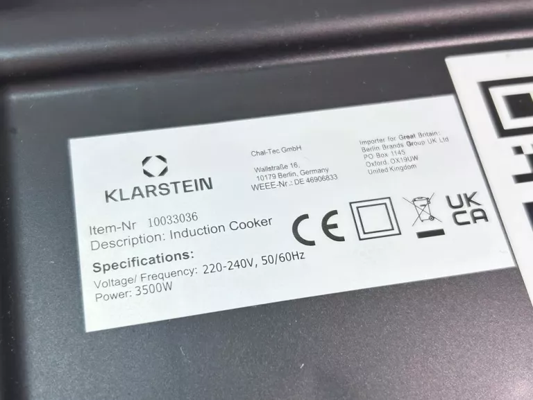 KUCHENKA INDUKCYJNA KLARSTEIN VARICOOK NEO