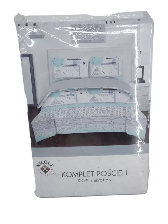 KOMPLET POŚCIELI NICOLE 160X200 MIKROFIBRA