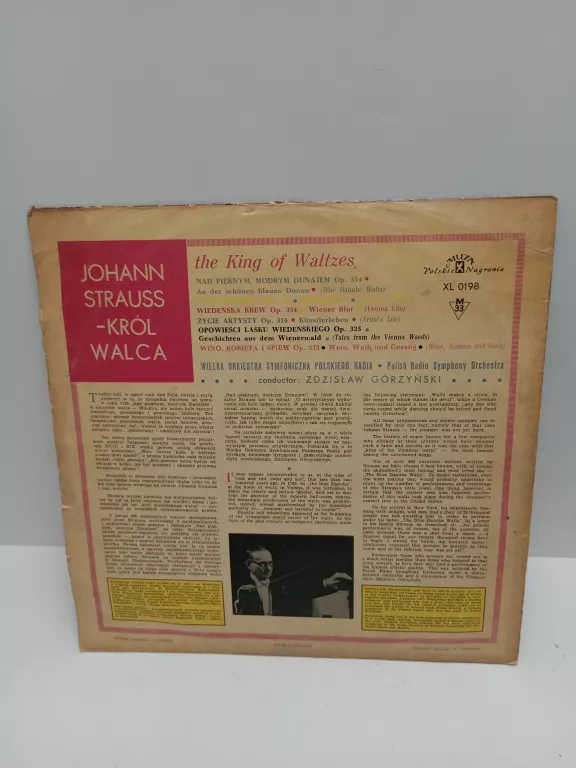 JOHANN STRAUS - KRÓL WALCA WINYL